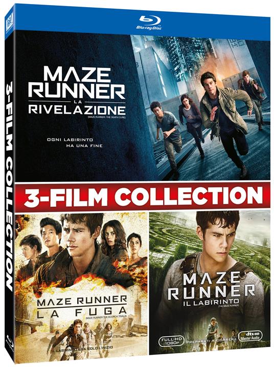 Cofanetto Maze Runner 1-2-3 (3 Blu-ray) di Wes Ball