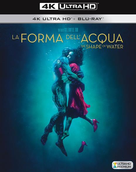 La forma dell'acqua. The Shape of Water (Blu-ray Ultra HD 4K) di Guillermo Del Toro - Blu-ray + Blu-ray Ultra HD 4K - 2