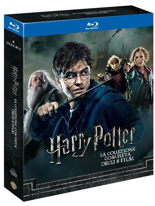 Harry Potter Collezione completa (8 Blu-ray) - Blu-ray - Film di Chris  Columbus , Alfonso Cuaron Fantasy e fantascienza | laFeltrinelli