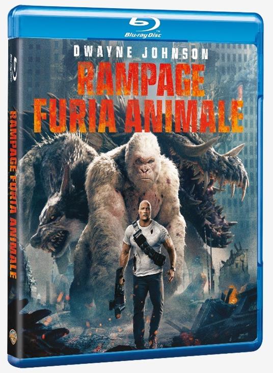 Rampage. Furia animale (Blu-ray) - Blu-ray - Film di Brad Peyton Avventura  | laFeltrinelli
