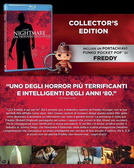 Nightmare. Dal Profondo Della Notte. Con Funko Keychain (Blu-ray) di Wes Craven - Blu-ray - 2