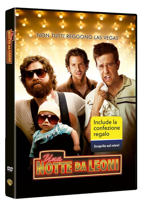 Una notte da leoni. Gift Pack (DVD) di Todd Phillips - DVD