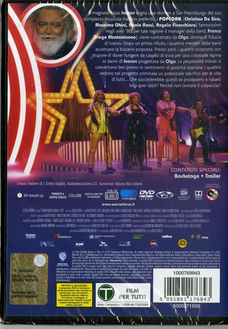 La mia banda suona il pop (DVD) di Fausto Brizzi - DVD - 2