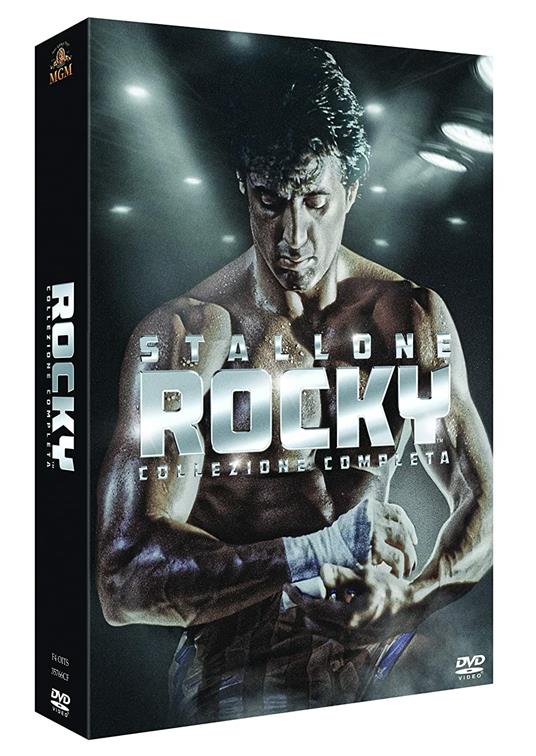 Rocky Saga (6 DVD) di Sylvester Stallone,Talia Shire,Burt Young,Mike Tyson,Antonio Tarver,Geraldine Hughes,Milo Ventimiglia,Carl Weathers,Brigitte Nielsen,Tony Burton,Michael Pataki,Dolph Lundgren,Stu Nahan,R.J. Adams,Al Bandiero