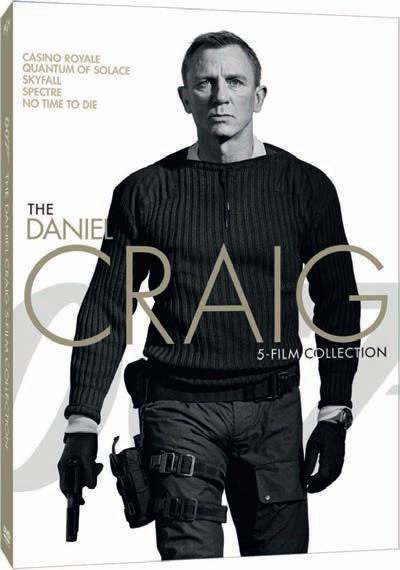 007 James Bond Daniel Craig 5 Film Collection (5 DVD) - DVD - Film Azione |  laFeltrinelli