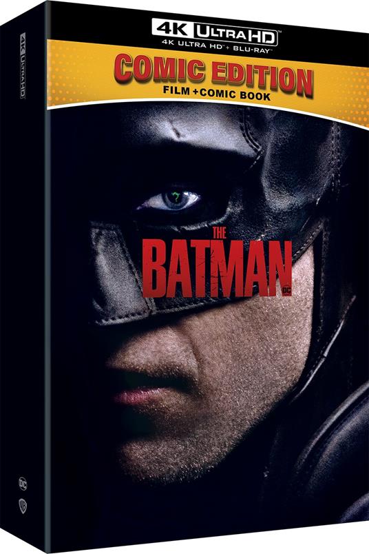 The Batman. Comic Edition (Blu-ray + Blu-ray Ultra HD 4K) - Blu-ray + Blu- ray Ultra HD 4K - Film di Tim Burton Avventura | Feltrinelli