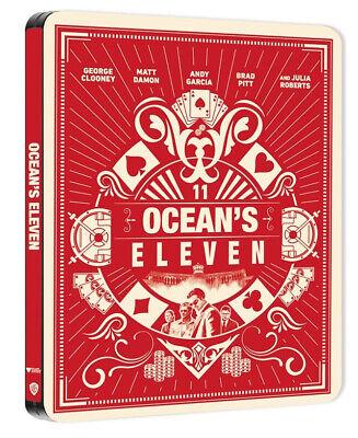 Ocean's Eleven. Fate il vostro gioco. Steelbook (Blu-ray + Blu-ray Ultra HD 4K) di Steven Soderbergh - Blu-ray + Blu-ray Ultra HD 4K
