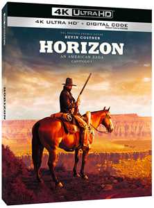 Film Horizon. An American Saga capitolo1 (Blu-ray + Blu-ray Ultra HD 4K) Kevin Costner