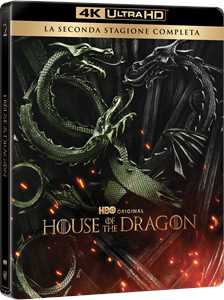 Film House Of The Dragon Stagione 2. Serie TV ita. Steelbook (Blu-ray Ultra HD 4K)