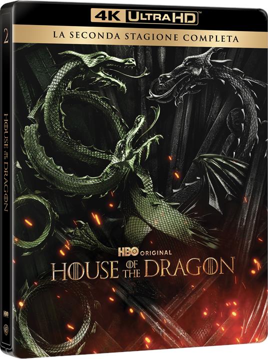 House Of The Dragon Stagione 2. Serie TV ita. Steelbook (Blu-ray Ultra HD 4K) - Blu-ray Ultra HD 4K