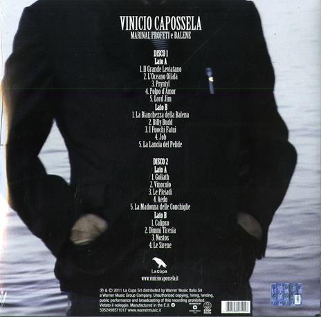 Marinai, profeti e balene - Vinile LP di Vinicio Capossela - 2