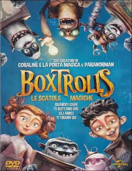 Boxtrolls. Le scatole magiche di Anthony Stacchi,Graham Annable - DVD