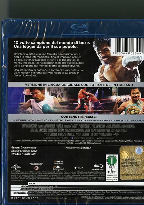 Manny di Leon Gast,Ryan Moore - Blu-ray - 2