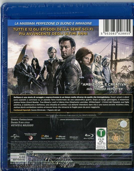 Defiance. Stagione 1 (4 Blu-ray) di Michael Nankin,Allan Kroeker,Andy Wolk - Blu-ray - 2