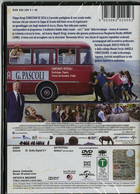 La scuola più bella del mondo di Luca Miniero - DVD - 2