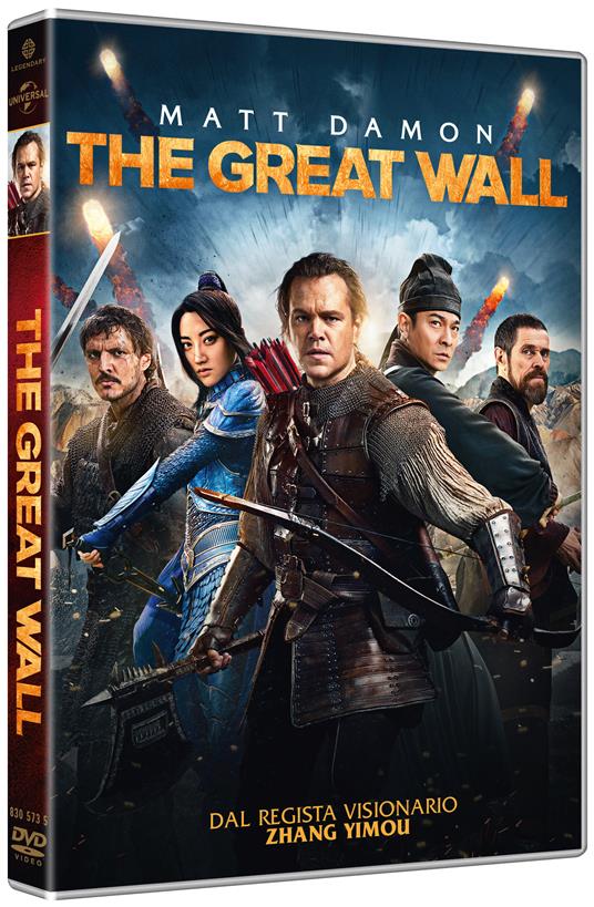 The Great Wall (DVD) di Zhang Yimou - DVD