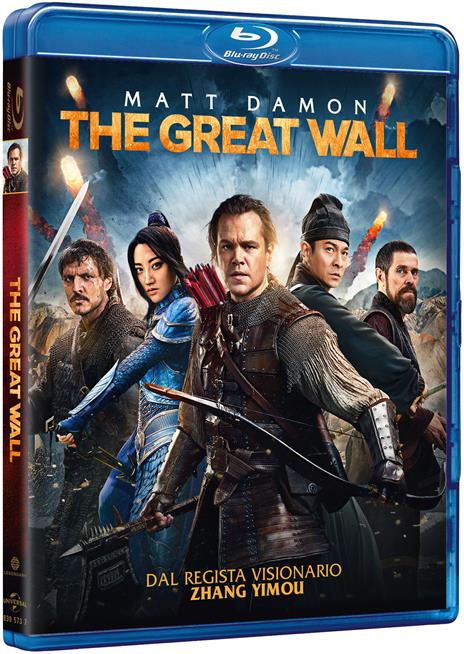 The Great Wall (Blu-ray) di Zhang Yimou - Blu-ray
