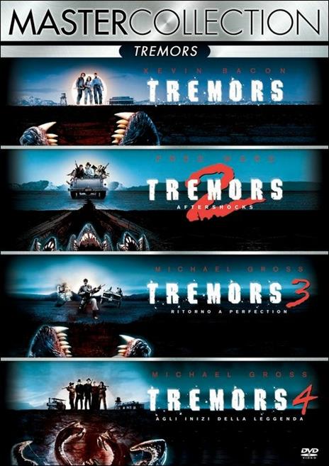 Tremors. Master Collection (4 DVD) di Brent Maddock,Ron Underwood,S. S. Wilson