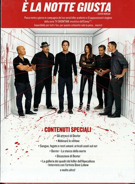 Dexter. Stagione 1 - 8 (32 Blu-ray) di Michael Cuesta,Steve Shill,John Dahl,Ernest R. Dickerson,Milan Cheylov - Blu-ray - 3