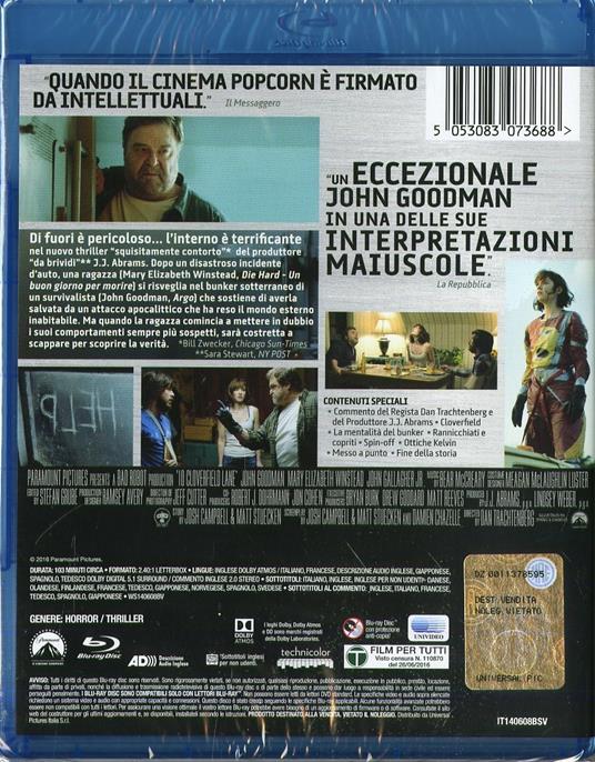 10 Cloverfield Lane di Dan Trachtenberg - Blu-ray - 2