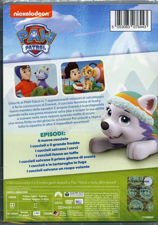 Paw Patrol. Conosciamo Everest! - DVD - 2