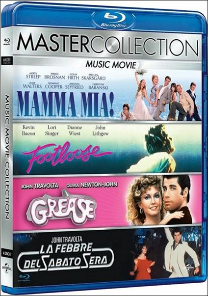 Music Movie. Master Collection di John Badham,Randal Kleiser,Phyllida Lloyd,Herbert Ross