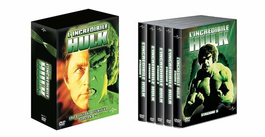 L' incredibile Hulk. La serie completa. Stagioni 1-5. Serie TV ita (24 DVD)  - DVD - Film di Patrick Boyriven , Mark A. Burley Fantastico | laFeltrinelli