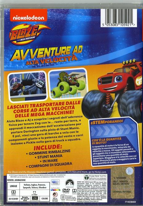 Blaze e le mega macchine. Avventure ad alta velocità - DVD - 2