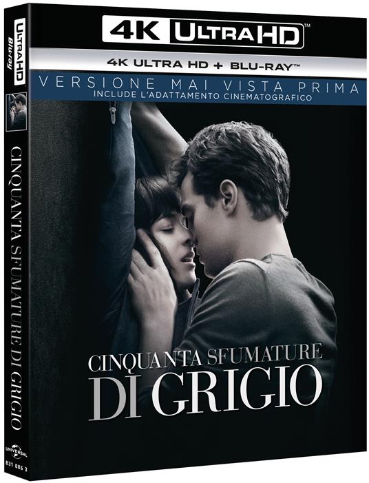 Cinquanta sfumature di grigio (Blu-ray + Blu-ray 4K Ultra HD) - Blu-ray +  Blu-ray Ultra HD 4K - Film di Sam Taylor-Johnson Erotico | laFeltrinelli