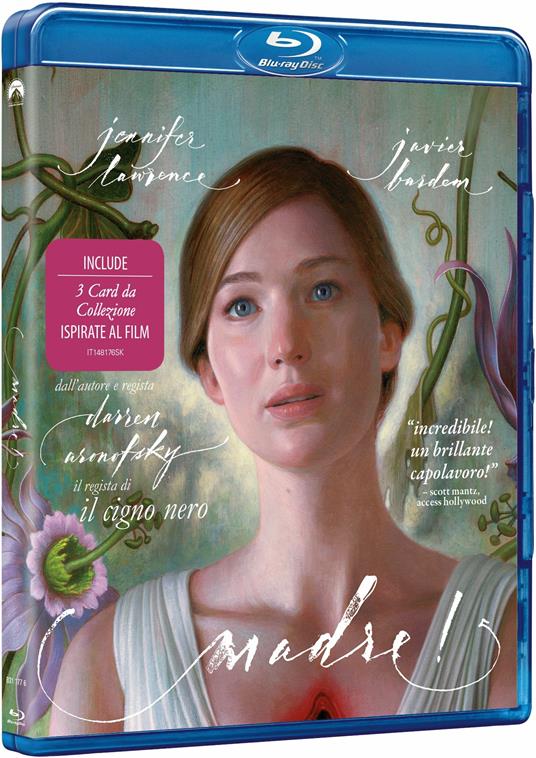 Madre! Con 3 card da collezione ispirate al film (Blu-ray) di Darren Aronofsky - Blu-ray