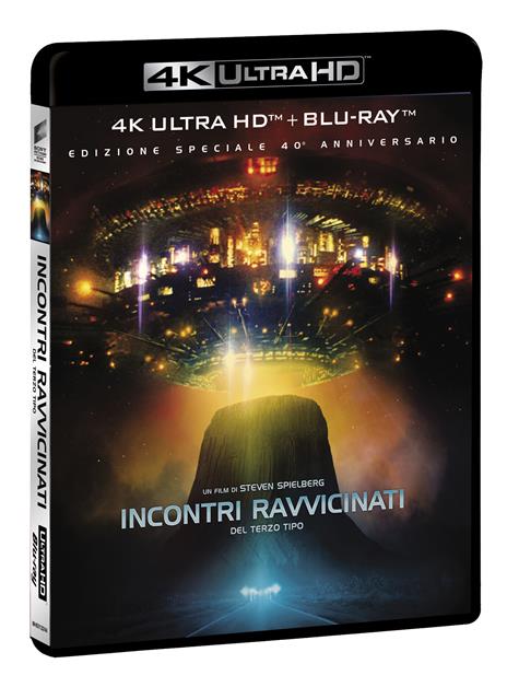 Incontri ravvicinati del terzo tipo. Edizione speciale 40° anniversario (Blu-ray + Blu-ray 4K Ultra HD) di Steven Spielberg