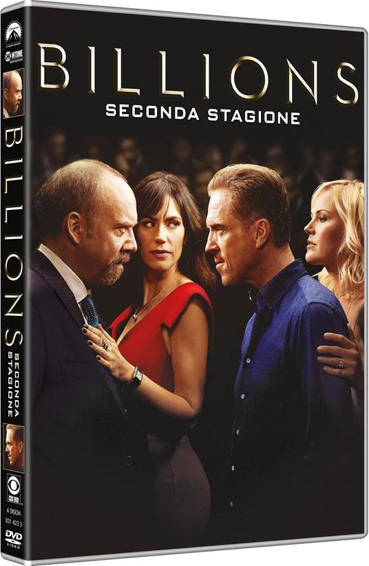 Billions. Stagione 2. Serie TV ita (4 DVD) di Anna Boden,Ryan Fleck,Neil Burger - DVD