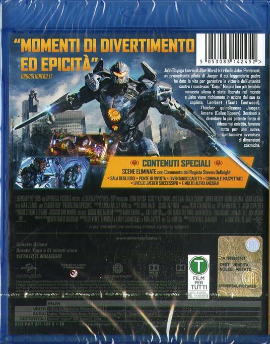 Pacific Rim. La rivolta (Blu-ray) di Steven S. DeKnight - Blu-ray - 2