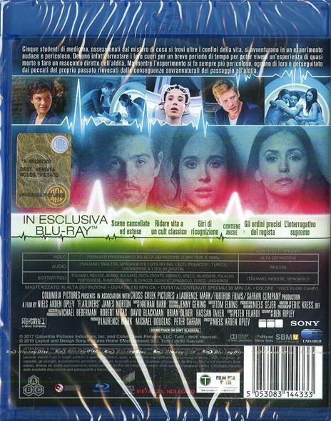 Flatliners. Linea mortale (Blu-ray) di Niels Arden Oplev - Blu-ray - 2