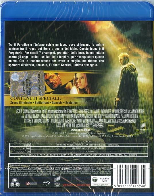 Gabriel. La furia degli angeli (Blu-ray) di Shane Abbess - Blu-ray - 2