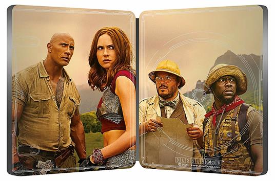 Jumanji. Benvenuti nella giungla. Con Steelbook (Blu-ray) di Jake Kasdan - Blu-ray - 3