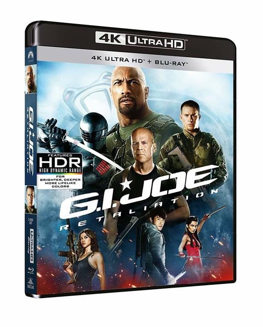 G.I. Joe 2. La vendetta (Blu-ray + Blu-ray Ultra HD 4K) di Jon Chu - Blu-ray + Blu-ray Ultra HD 4K