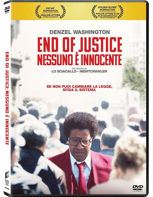 End of Justice. Nessuno è Innocente (DVD) di Dan Gilroy - DVD