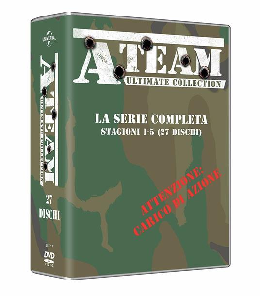 A-Team. Serie completa. Serie TV ita (27 DVD) - DVD - Film di Frank Lupo ,  Stephen J. Cannell Avventura | laFeltrinelli