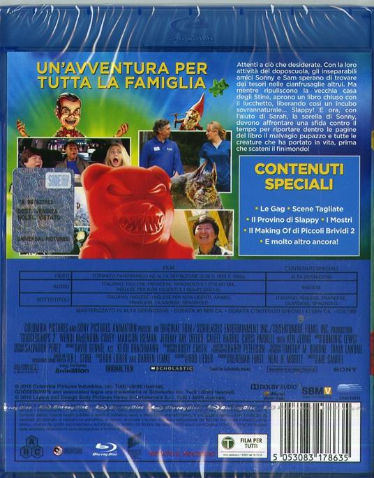 Piccoli brividi 2. I fantasmi di Halloween (Blu-ray) di Ari Sandel - Blu-ray - 2