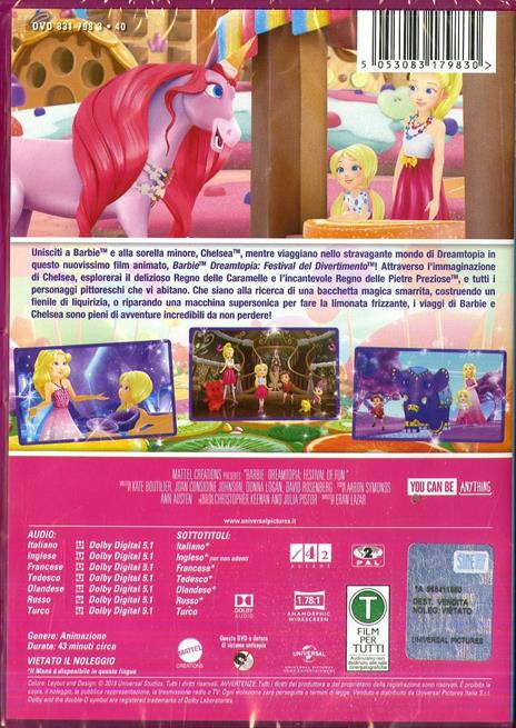 Barbie. Festival del divertimento (DVD) di Eran Lazar - DVD - 2