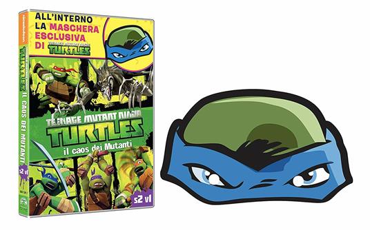 Teenage Mutant Ninja Turtles. Il caos dei mutanti. Carnevale Collection (DVD + Maschera) - DVD - 2