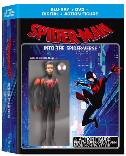 Spider-Man. Un nuovo universo (Blu-ray + Blu-ray Ultra HD 4K) - Blu-ray +  Blu-ray Ultra HD 4K - Film di Bob Persichetti , Peter Ramsey Animazione