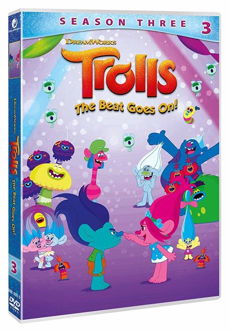 Trolls. La festa continua. Stagione 3 (DVD) di Matthew Beans - DVD