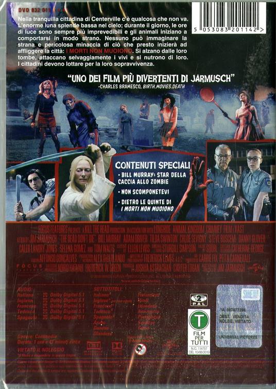 I morti non muoiono (DVD) di Jim Jarmusch - DVD - 2