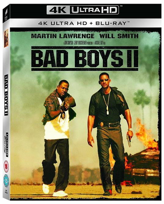 Bad Boys 2 (Blu-ray + Blu-ray UltraHD 4K) di Michael Bay - Blu-ray + Blu-ray Ultra HD 4K