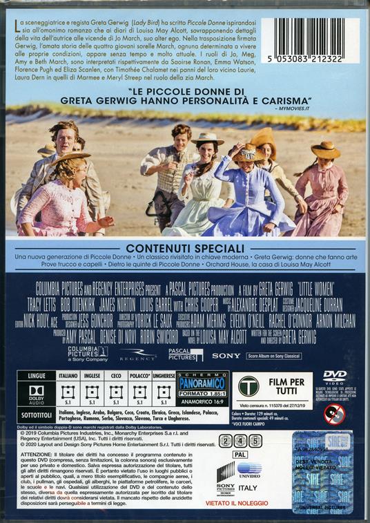 Piccole donne (DVD) di Greta Gerwig - DVD - 4