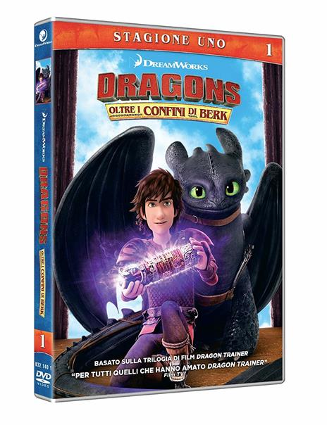 Dragon Trainer. Oltre i confini di Berk. Stagione 1. Serie TV ita (2 DVD) -  DVD - Film di T. J. Sullivan , David Jones Animazione