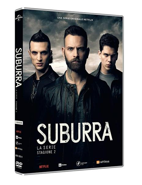 Suburra. Stagione 2. Serie TV ita (DVD) di Andrea Molaioli,Giuseppe Capotondi,Michele Placido - DVD - 2