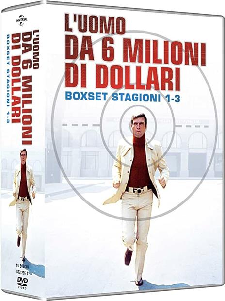 L' uomo da 6 milioni di dollari. Serie Completa. Stagioni 1-3 (16 DVD) di Edward M. Abroms,Bruce Bilson - DVD